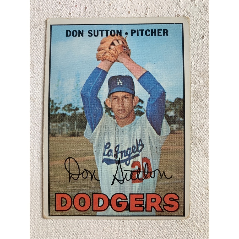 1967 Topps Set-Break #445 Don Sutton VG